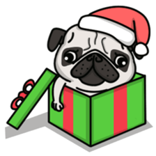 Pug Taro sticker #9334895