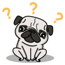 Pug Taro sticker #9334911
