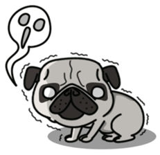 Pug Taro sticker #9334912