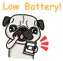 Pug Taro sticker #9334919