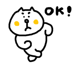 cat ispolite to anyone sticker #9335173