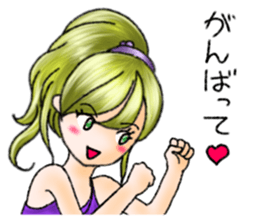 Japanese Sweet Girl Stickers 2 sticker #9336158