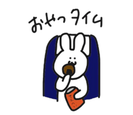 Rabbit like train sticker #9336311