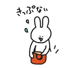 Rabbit like train sticker #9336321