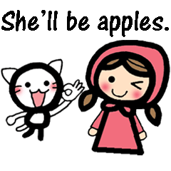 Australian English stickers 2