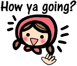 Australian English stickers 2 sticker #9336568