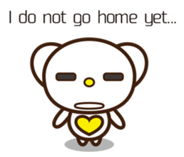 I go home from now sticker #9336696