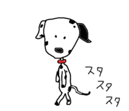 --Dalmatian Life-- sticker #9336856