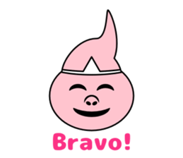 Cute ghost and soul sticker #9337456