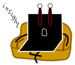 Dandy Black Cardman sticker #9337442