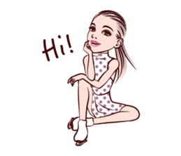 Figure Skating girls sticker #9337568