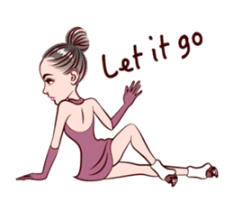 Figure Skating girls sticker #9337578