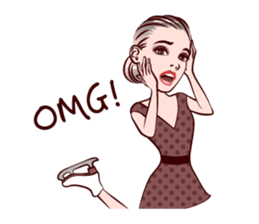 Figure Skating girls sticker #9337581