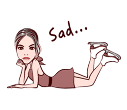 Figure Skating girls sticker #9337590