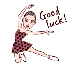 Figure Skating girls sticker #9337592