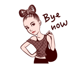 Figure Skating girls sticker #9337593