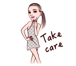 Figure Skating girls sticker #9337596