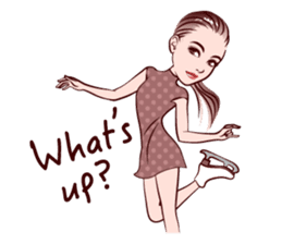Figure Skating girls sticker #9337598