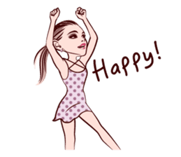 Figure Skating girls sticker #9337600