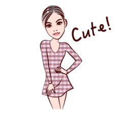 Figure Skating girls sticker #9337603