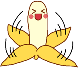 Every day Peta [banana] sticker #9338136