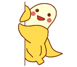 Every day Peta [banana] sticker #9338139