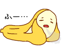 Every day Peta [banana] sticker #9338149
