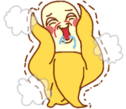 Every day Peta [banana] sticker #9338167