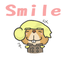 English Sticker of the plisse sticker #9338425