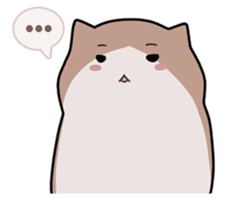 Berurun Fluffy Hamster sticker #9338570