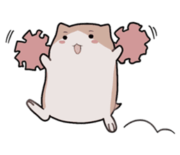 Berurun Fluffy Hamster sticker #9338581