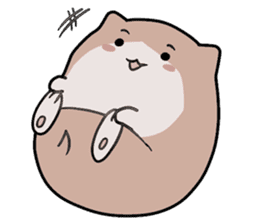 Berurun Fluffy Hamster sticker #9338587