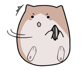 Berurun Fluffy Hamster sticker #9338594