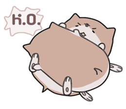 Berurun Fluffy Hamster sticker #9338598