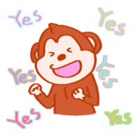 Joinye of the monkey sticker #9338784