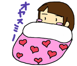 cute maid girl sticker #9339219