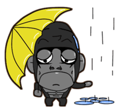 North seven ape everyday language 2 sticker #9339731