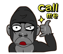 North seven ape everyday language 2 sticker #9339732