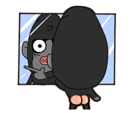 North seven ape everyday language 2 sticker #9339735