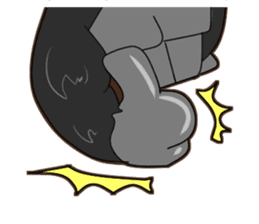 North seven ape everyday language 2 sticker #9339738