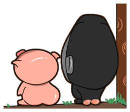 North seven ape everyday language 2 sticker #9339740