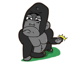 North seven ape everyday language 2 sticker #9339759