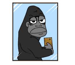 North seven ape everyday language 2 sticker #9339760