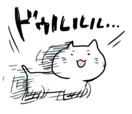 white cat's otaku winter sticker #9339809