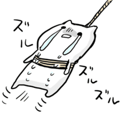 white cat's otaku winter sticker #9339840