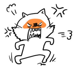 white cat's otaku winter sticker #9339843