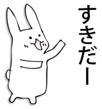 Rabbit of fairy tale talk 5 sticker #9339848