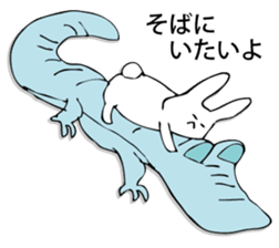 Rabbit of fairy tale talk 5 sticker #9339849