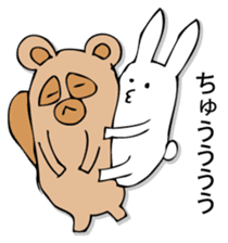 Rabbit of fairy tale talk 5 sticker #9339856