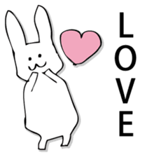 Rabbit of fairy tale talk 5 sticker #9339857
